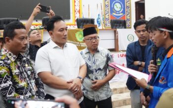Pertemuan mahasiswa dengan DPRD Babel. Foto: Istimewa.