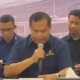 Direktur Interdiksi Narkotika DJBC, R Syarif Hidayat membeberkan kepada media soal jumlah sitaan narkoba. Foto: Istimewa.
