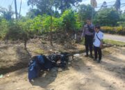 Motor terbakar di Berang. Foto: Istimewa.