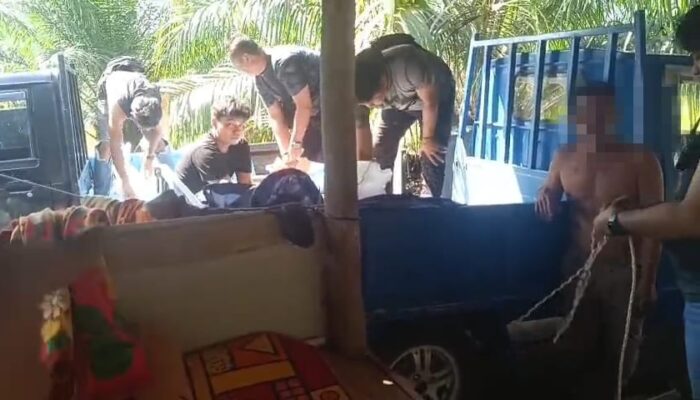 Polda Babel Gagalkan Penyelundupan 717 Kilogram Pasir Timah, Tiga Orang Diamankan