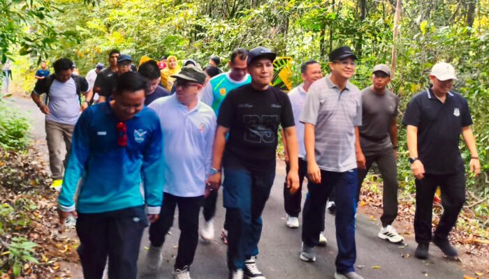 Jalan Sehat Forkopimda Babar di Menumbing, Karutan Muntok: Komunikasi Antar Instansi Sangat Penting