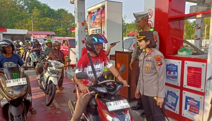Kapolres Bangka Barat Kawal Distribusi BBM Bersubsidi