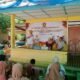 Ketua DPC Gerindra Babar, Oktoraszari saat memberikan pendidikan politik ke masyarakat. Foto: Istimewa.