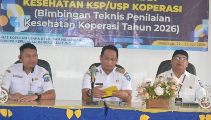 Koperasi di Babel Bakal Disaring Lebih Ketat, Pengawas Dibekali Cara Nilai Kesehatan Koperasi