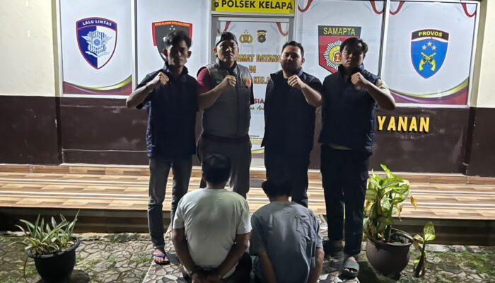 Polsek Kelapa Ringkus Dua Pencuri Sawit PT BPL