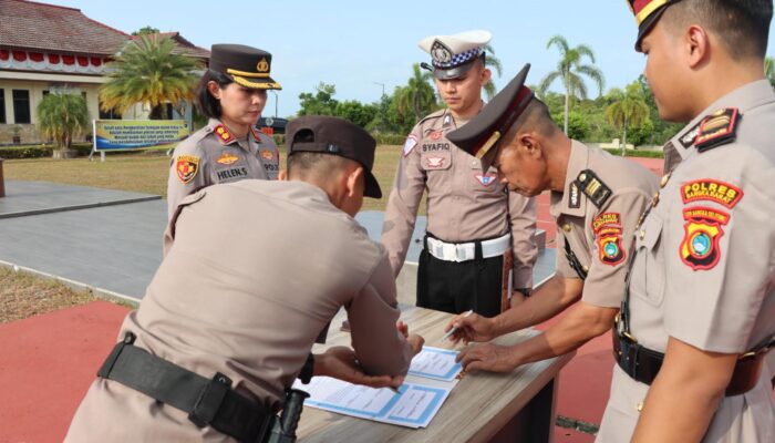 Kasatlantas Berganti, Kapolres Babar Minta Penurunan Angka Kecelakaan Lalu Lintas