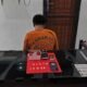 Pengedar sabu di Mentok dibekuk polisi. Foto: Istimewa.