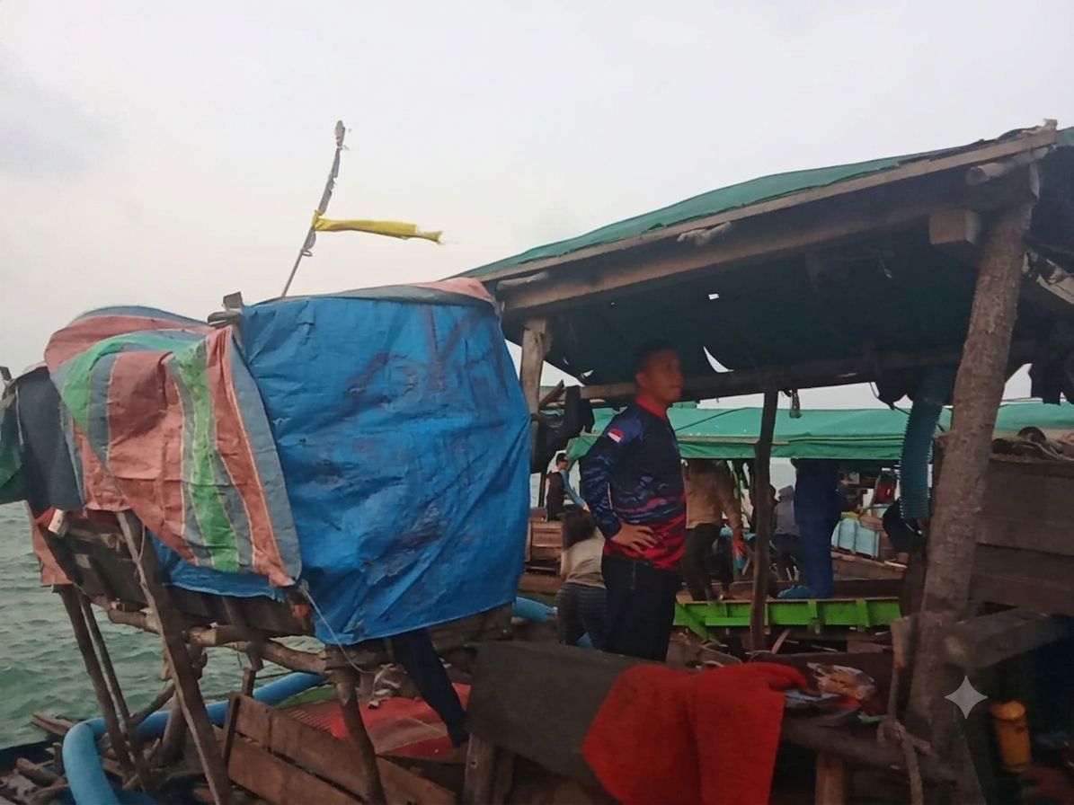 Polisi tetapkan 1 tersangka kasus tambang di Perairan Tembelok-Keranggan. Foto: Istimewa.