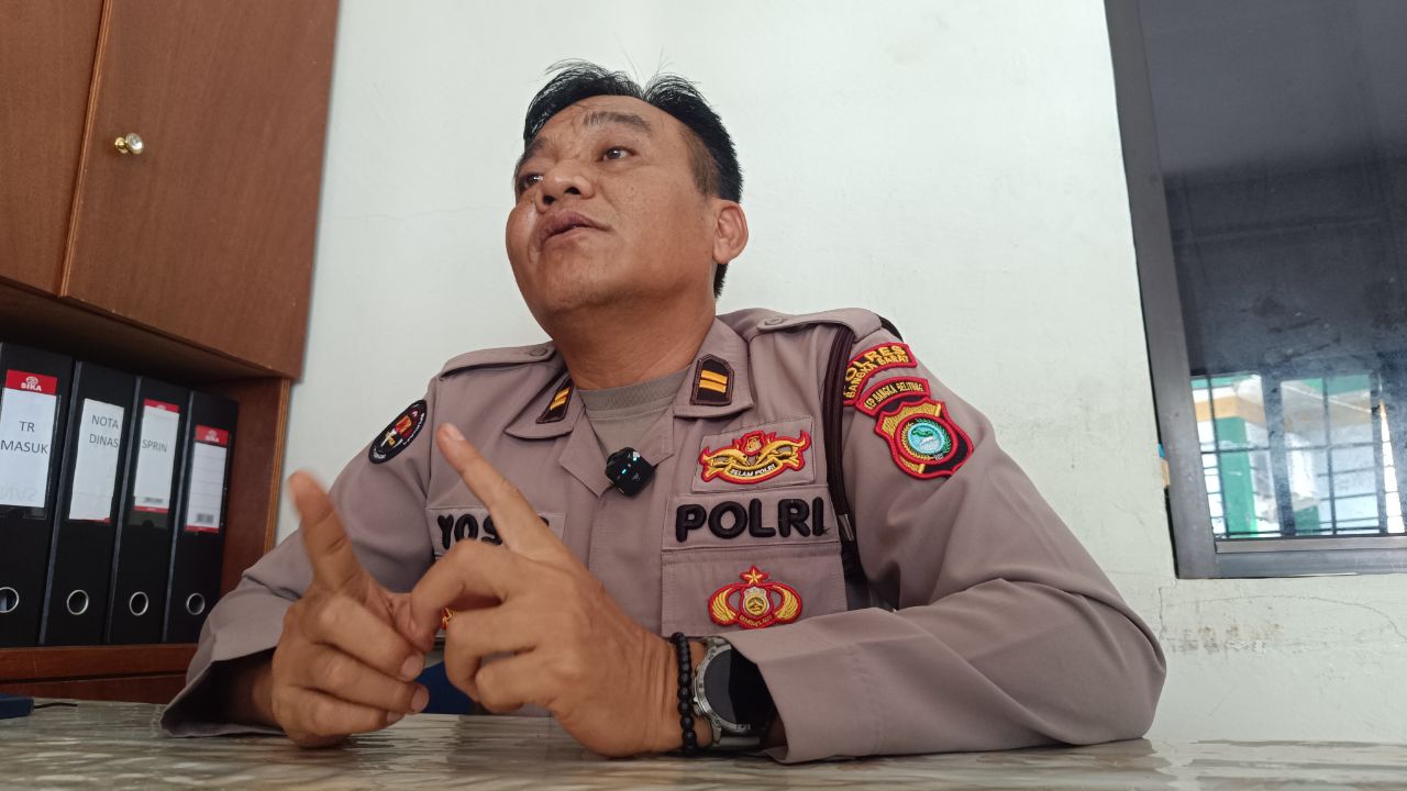 Kasi Humas Polres Babar, Iptu Yos Sudarso. Foto: Rizki Ramadhani.