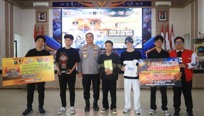 Tim John Kei Wakili Babel di E-Sport Kapolri Cup 2026