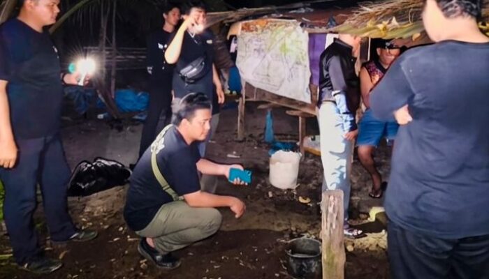 Gerebek Pondok Kebun Sawit, Polisi Bekuk 2 Pengedar Sabu