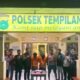 Dua pengedar sabu diamankan Polsek Tempilang. Foto: Istimewa.