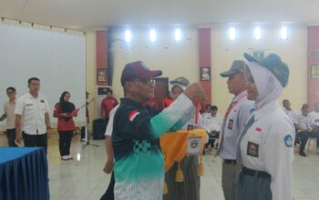 Pengarahan Paskibraka Bangka Barat. Foto: Dedy Seonk.