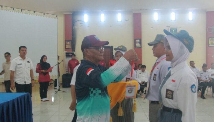 Yus Derahman Gembleng 32 Calon Paskibraka Bangka Barat