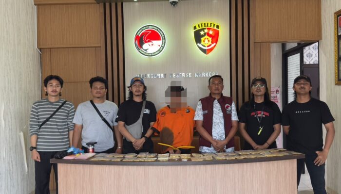 Tangkap Pengedar Narkoba Polda Babel Sita 3.007 Pil Ekstasi dan Sabu 