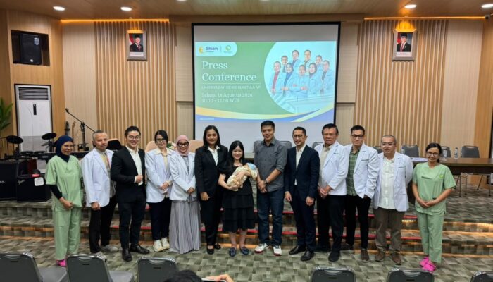Blastula IVF Siloam Sriwijaya Catat Kelahiran Bayi Tabung ke-600