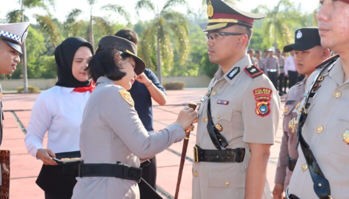 Wakapolres hingga Kapolsek Berganti, Berikut Daftar Pejabat Baru Polres Babar