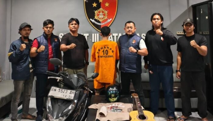 Residivis Curanmor Ditangkap Polda Babel saat Mengamen 