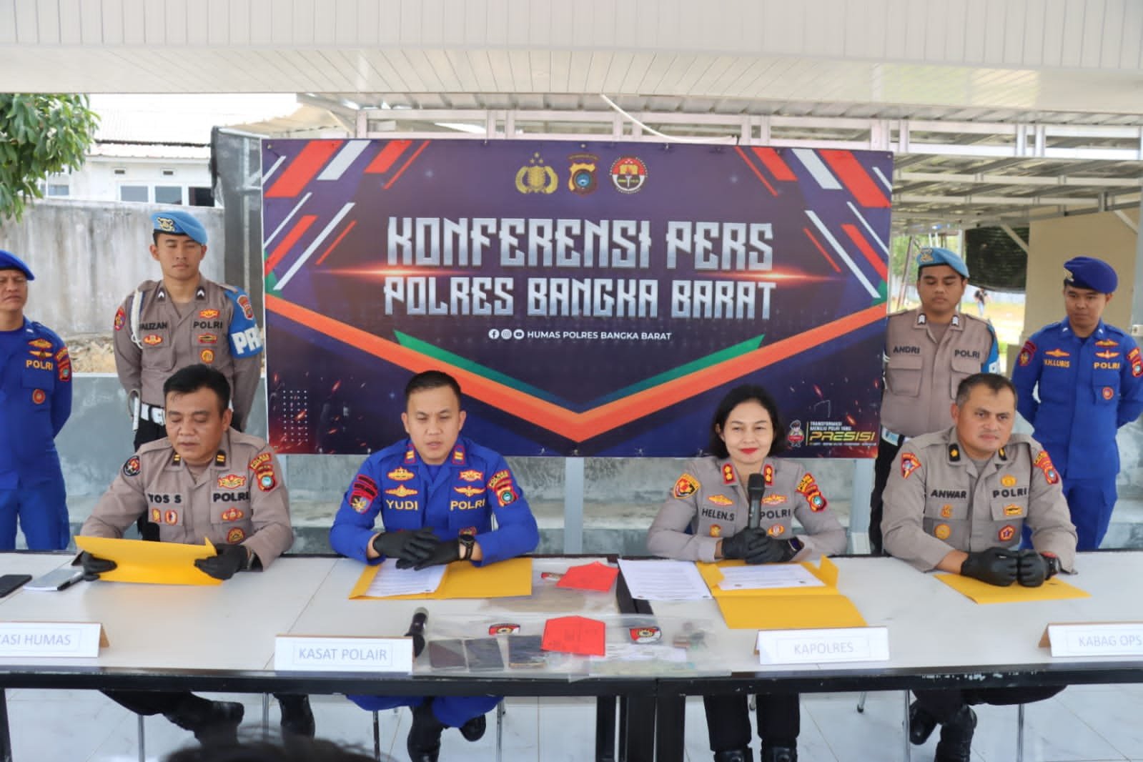 Ungkap kasus pengiriman LTJ. Foto: Istimewa.