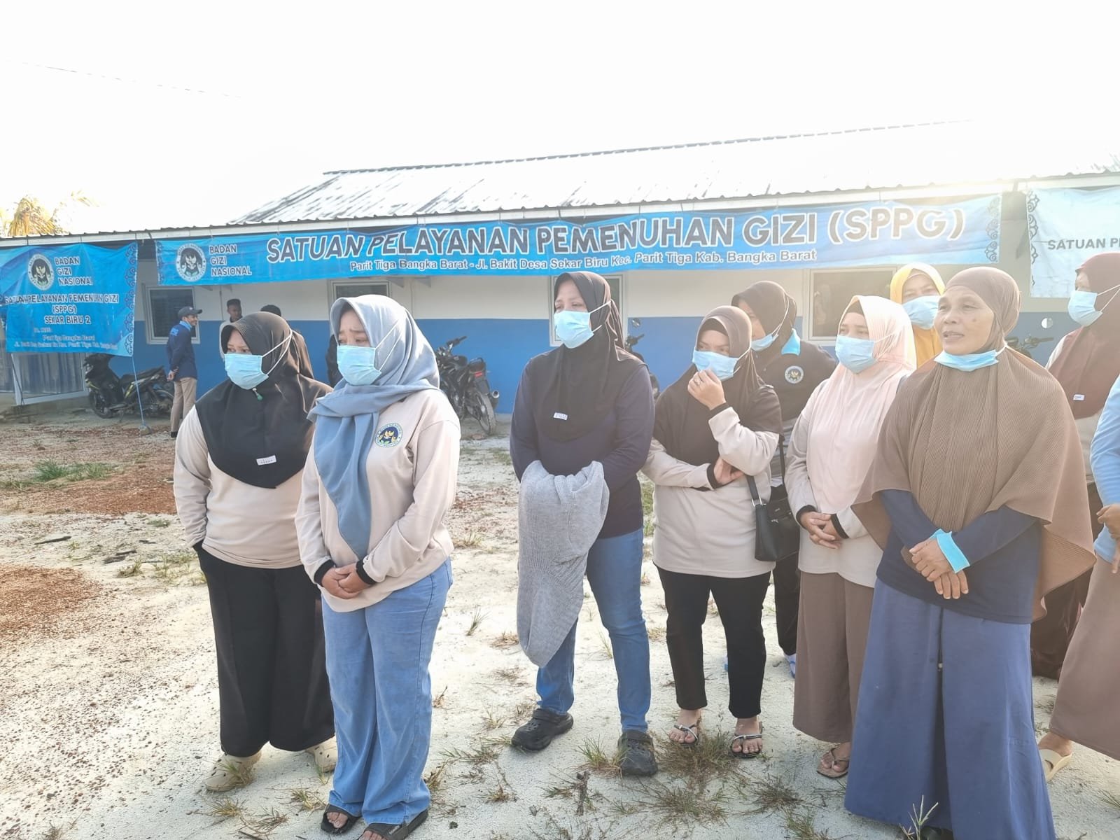 Operasional SPPG Sekar Biru 2 mendadak dihentikan. Foto: Istimewa.