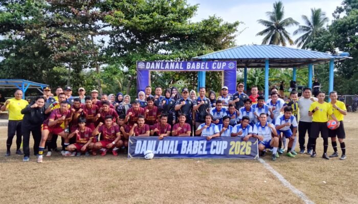 TNI AL Perkuat Silaturahmi dengan Masyarakat Lewat Danlanal Babel Cup 2026 