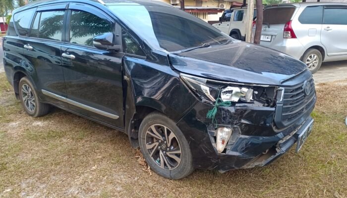 Kecelakaan Motor dan Mobil di Babar, Dua Orang Dilarikan ke Rumah Sakit