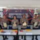 Konfrensi pers tangkapan balok timah. Foto: Istimewa.