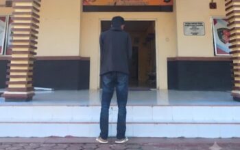 Satpam PT BPL diamankan polisi. Foto: Istimewa.