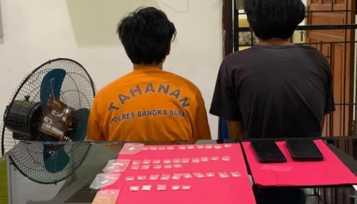 Dua Pengedar Sabu Ditangkap Tim Hantu Polres Babar dengan Barang Bukti 12,87 Gram