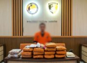 Simpan 12,8 Kg Ganja di Rumah, Win Diciduk Polda Babel