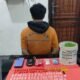 Satnarkoba Polres Babar menangkap pengedar sabu di Mentok. Foto: Istimewa