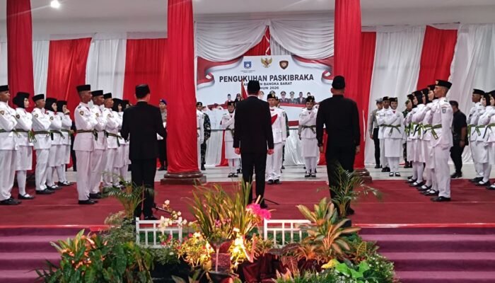 32 Anggota Paskibraka Babar Dikukuhkan Markus