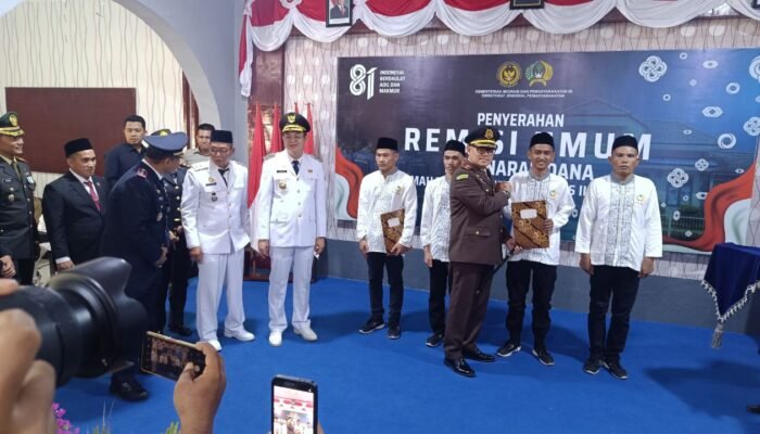 Dapat Remisi Kemerdekaan, 10 Warga Binaan Rutan Muntok Hirup Udara Bebas
