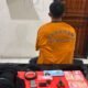 Gerebek kontrakan di Mentok, Tim Hantu bekuk pengedar sabu. Foto: Istimewa.
