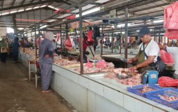 Penjual ayam di Parittiga. Foto: Your.