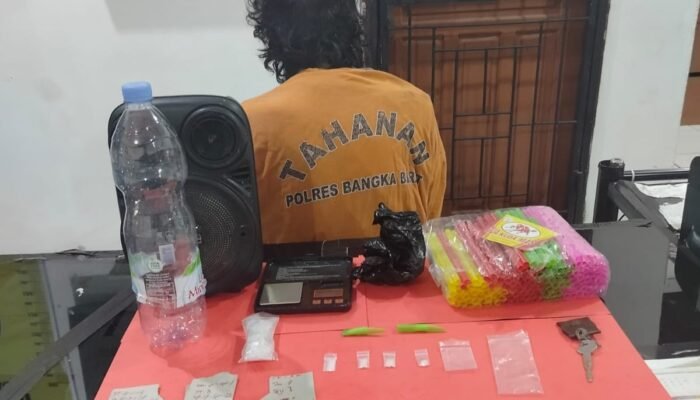 Tim Hantu Bekuk Pengedar Sabu di Mentok