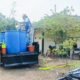 Hasbullah bantu air bersih ke warga terdampak kekeringan. Foto: Istimewa.