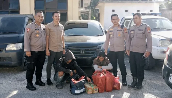 Polisi Bongkar Modus Ratusan Kilogram Pasir Timah Via Kapal Cepat