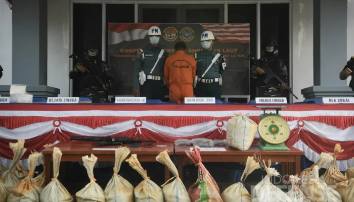 Petugas Gagalkan Penyelundupan 1,6 Ton Pasir Timah ke Malaysia