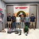 Pelaku pencurian mesin kapal ditangkap Tim URC Polres Babar. Foto: Istimewa.