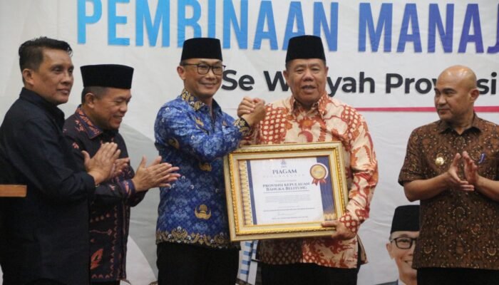 Deddi Wijaya Apresiasi Penghargaan BKN untuk Gubernur Hidayat Arsani, Bukti Reformasi Birokrasi Babel