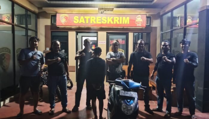 Curi dan Gadai Motor Tetangga, YH Dibekuk Polisi