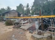 4 Rumah di Cupat terbakar. Foto: Istimewa.