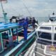Giat patroli di perairan Teluk Kelabat. Foto: Istimewa.