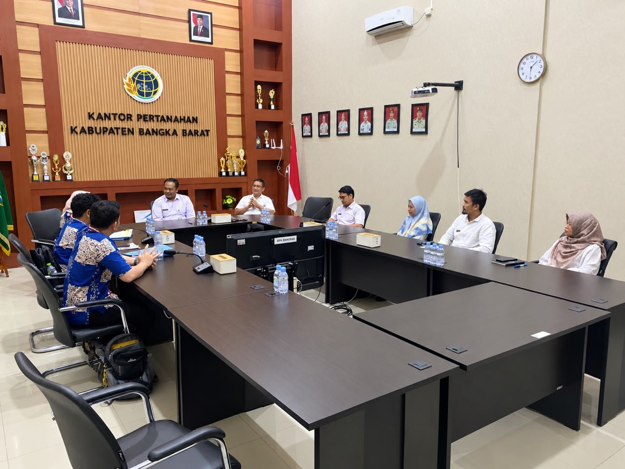 Ombudsman sambangi beberapa instansi di Bangka Barat. Foto: Istimewa.