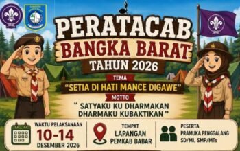 PERATACAB Babar 2026 jadi ajang pacu semangat Pramuka muda. Foto: Istimewa.