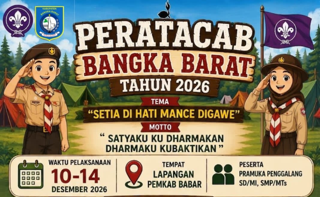PERATACAB Babar 2026 jadi ajang pacu semangat Pramuka muda. Foto: Istimewa.
