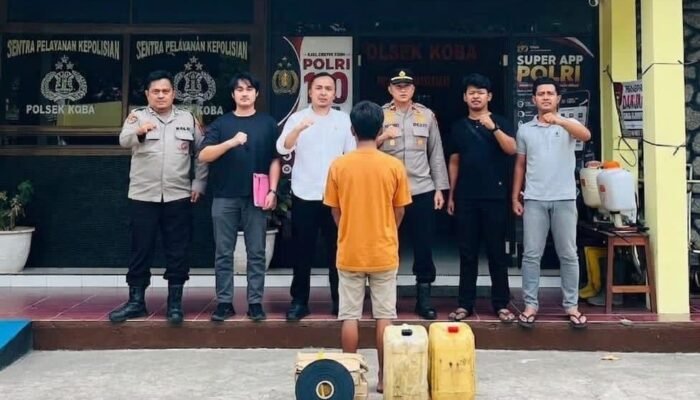 Curi Barang Kebun Tempatnya Bekerja, MA Ditangkap Polisi