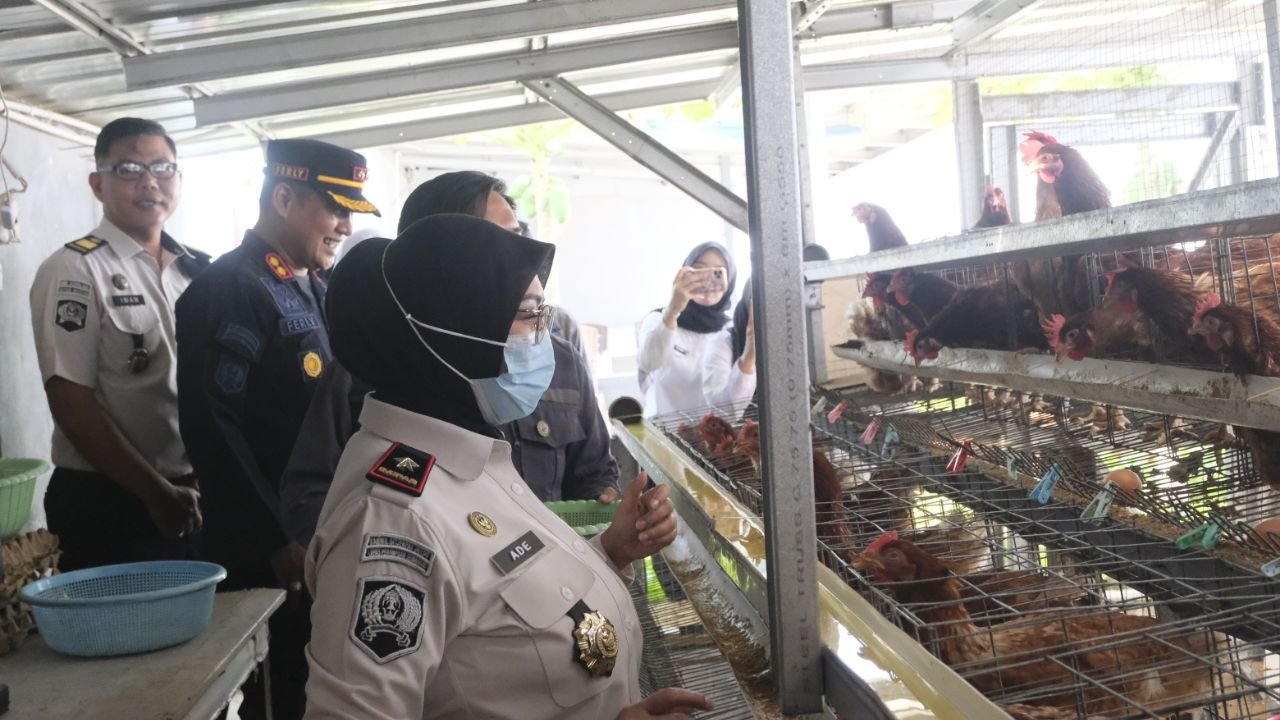 Program pangan Rutan Mentok. Foto: Istimewa.