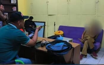 Pelaku pencurian diamankan polisi. Foto: Istimewa.